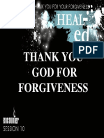 Thank You God For Forgiveness