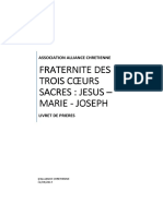 Livret Prieres Fraternite Non Imprimable PDF