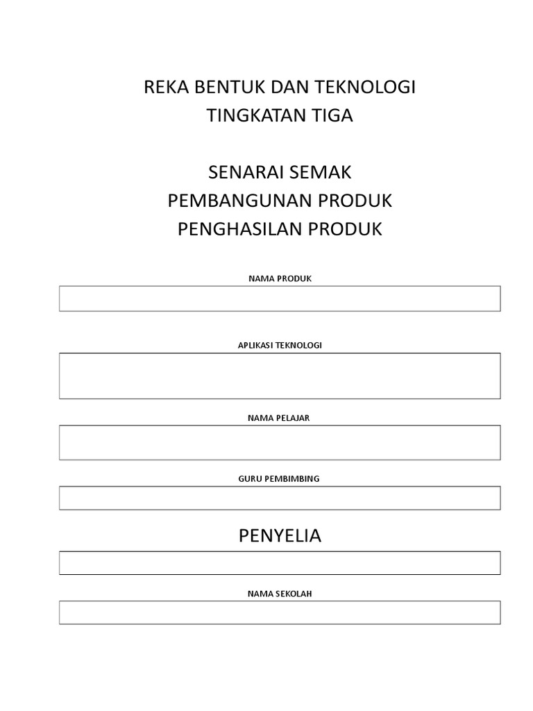 Dokumentasi Projek RBT Tingkatan 3 | PDF | Seni | Teknologi & Rekayasa