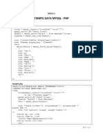 Tampil Data Mysql - PHP