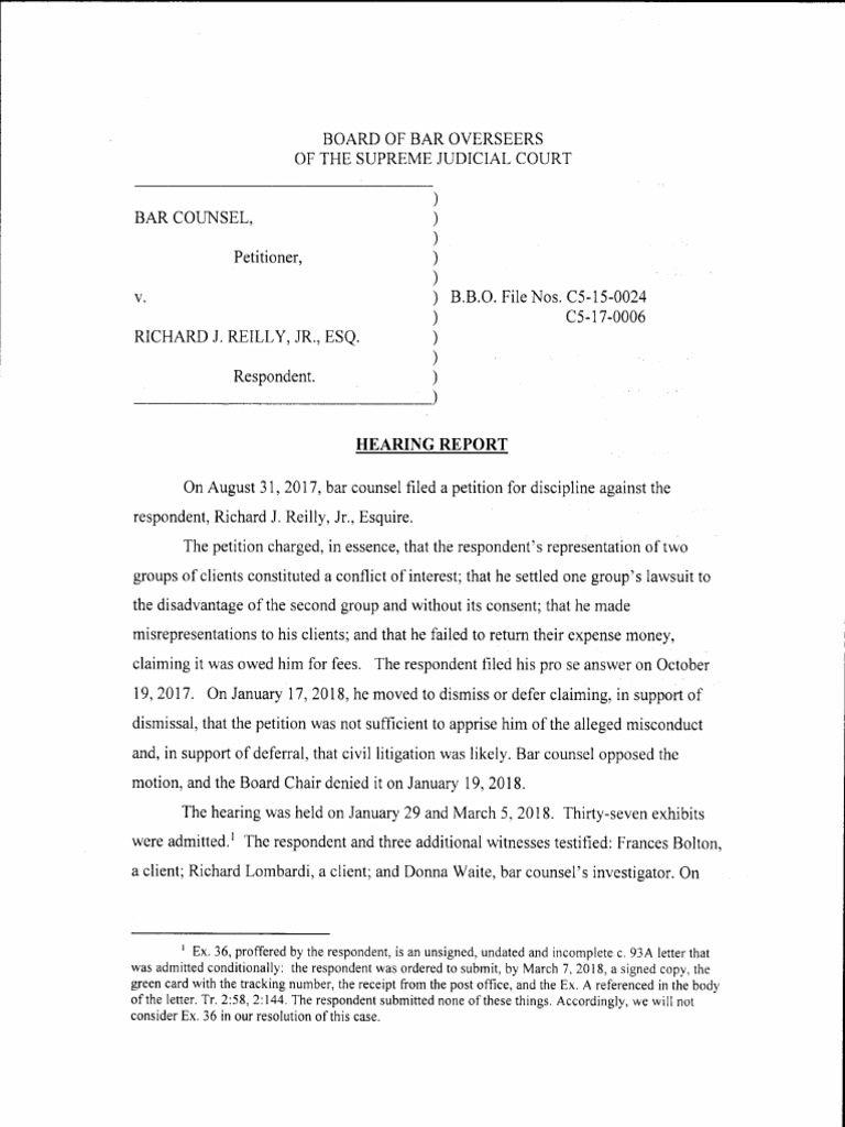 Hearing Report | Settlement (Litigation) | Lawsuit