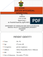 Stemi (ST Elevation Myocardial Infarction) : Yunita C111 12 168 Supervisor: R. Pendriktandean, SPPD-KKV, Finasim