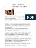Biocentrismo Ecologia Profunda PDF