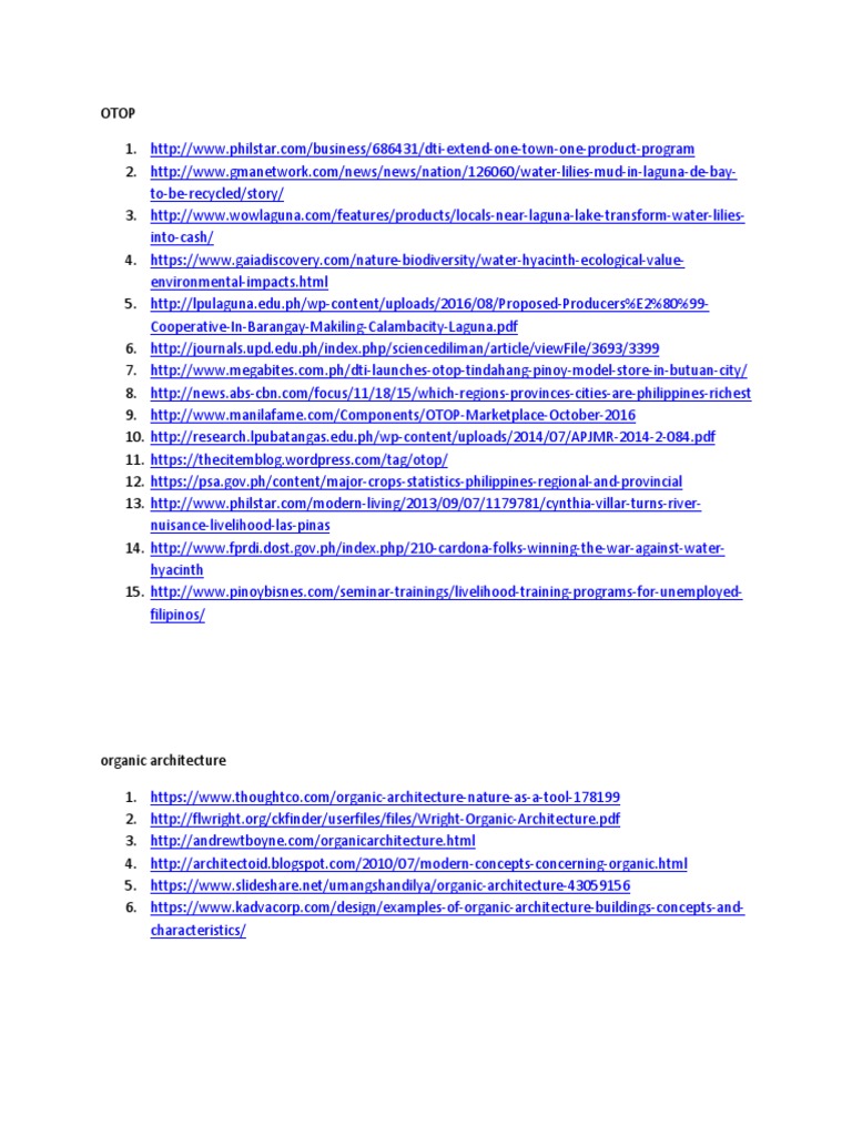 OTOP | PDF | Business