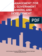 Data Management for Local Government Planning and Development