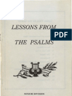 Lessons From The Psalms: Senior Division Fourth Quarter 1980