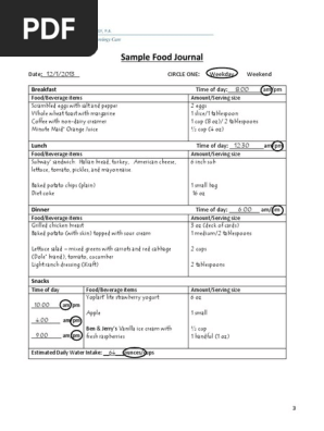Food Journal