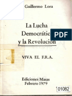 Guillermo Lora 1979 Lucha Democratica y Revolucion