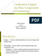 Internal Combustion Engines Classification and Components