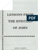 Lessons From The Epistles: of John