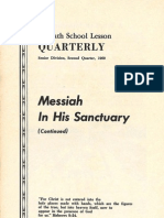 Messiah in His - Sanctuary: Quarterly