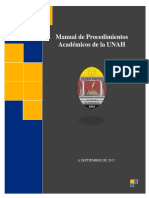 Manual de Procedimientos Académicos UNAH