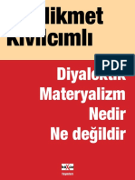 Diyalektik Materyalizm Nedir Ne Degildir PDF