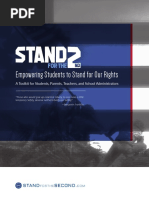 Stand For The Second Student Organizer Toolkit
