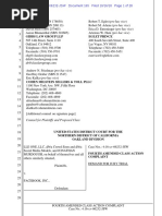 Lawsuit against Facebook - 101718