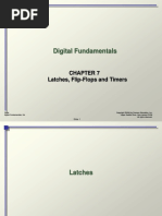 Digital Fundamentals: Latches, Flip-Flops and Timers