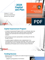 Boulder City Tentative Capital Improvement Plan Presentation and Executive Summary