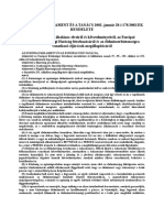 Januar 28-I 178.2002.ek Rendelete Az Elelmiszerjog Altalanos Elveirol Es Kovetelmenyeirol