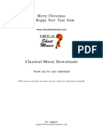 (Sheet Music - Piano Clarinet) Silent Night PDF