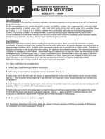 Manual reductor Sumitomo