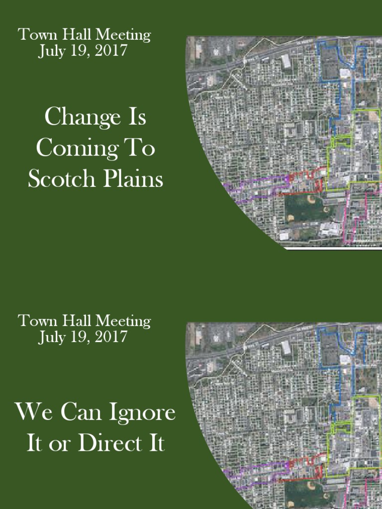 Scotch Plains' Affordable Housing Settlement Affordable Housing Zoning