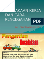 KECELAKAAN KERJA DAN CARA PENCEGAHANNYA