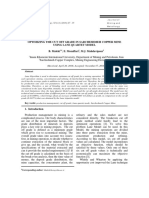 Optimizing The Cut Off Grade in Sarcheshmeh Copper Mine Using Lane Quartet Model