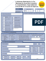 Manufactura en Idea - Formulario de Registros