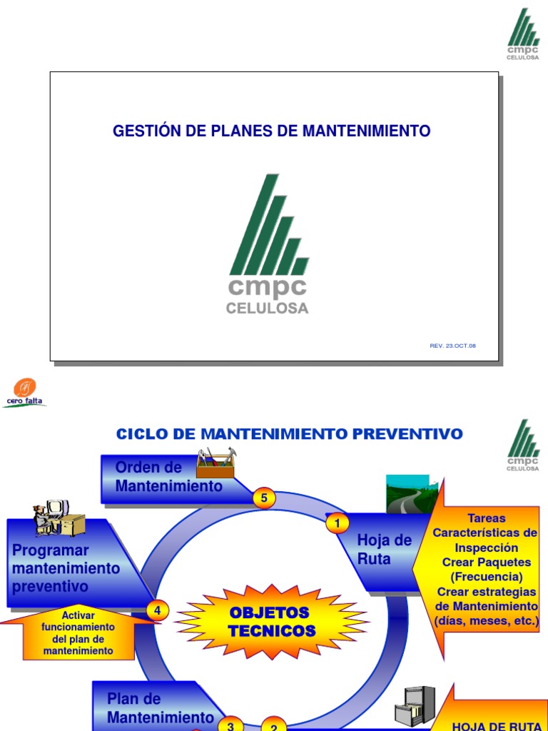 Sap Pm Gestion de Planes de Mantenimiento | Tolerancia de ingeniería ...