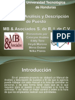 Presentacion Manual de Analisis y Descripcion de Puesto Recursos Humanos 1