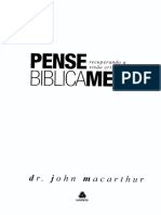 Pense Biblicamente John Macarthur PDF