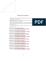 Homework For MATH136 Stanford