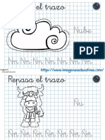 Fichas en Cuaderno Para Repasar Trazo y Preescritura Parte3