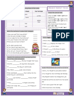 Complete the table with the missing forms of the verbs