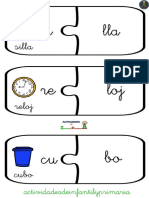 Trabajamos La Conciencia Fonologica Con Este Divertido Puzzle Silabico 6 10