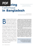 Exploring Fatherhood in Bangladesh