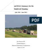 MnROAD Mainline Traffic and ESAL Summary (1994-2011