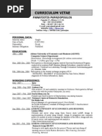 Download My CV en by PanosJee SN3910967 doc pdf