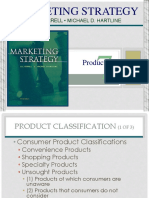Marketing Program - Product Strategy
