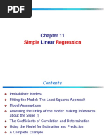 Chapter Simple Linear Regression 1