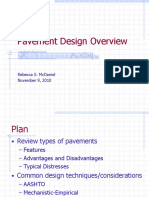 Pavement Design Overview