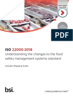 Iso 22000 2018 Mapping Guide PDF
