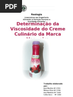Relatorio Viscosidade
