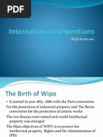 International Conventions