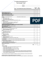 Skill Sheet - Patient Assessment-Trauma