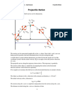 Projectile Motion Physics