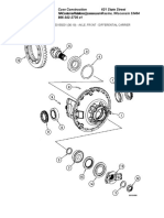 Axle, Front - Differential Carrier