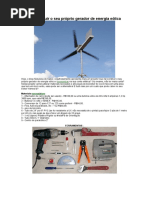 Como Construir o Seu Próprio Gerador de Energia Eólica