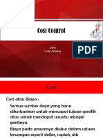 Cost Control