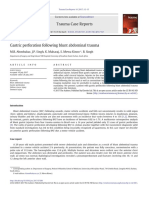 Trauma Case Reports: M.R. Aboobakar, J.P. Singh, K. Maharaj, S. Mewa Kinoo, B. Singh